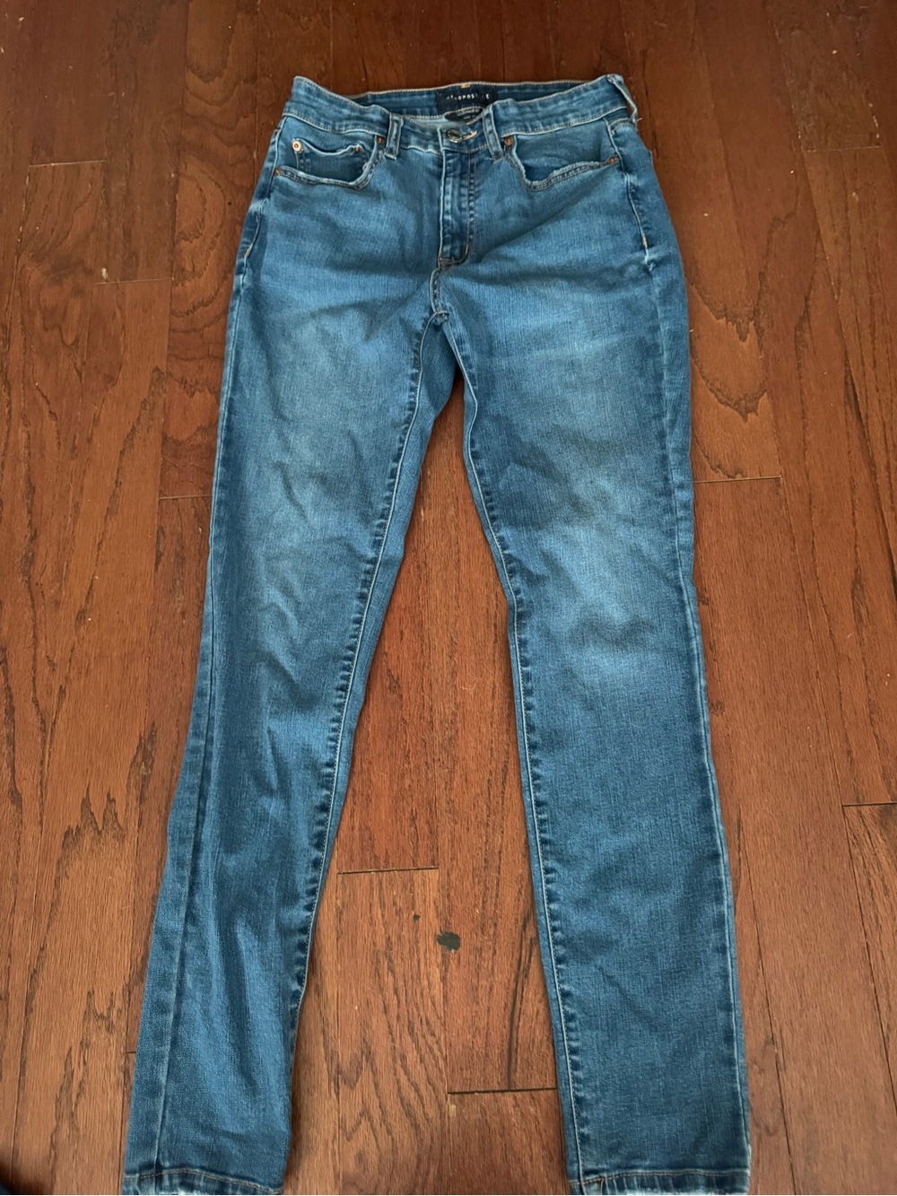 Aeropostale Blue High-Rise Jeggings